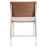 Lumisource Pair of Tetra Dining Chairs in Walnut