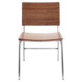 Lumisource Pair of Tetra Dining Chairs in Walnut