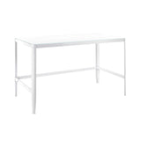 Lumisource Pia Desk Table In White