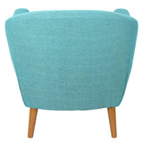 Lumisource Rockwell Accent Chair In Teal