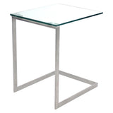 Lumisource Zenn Glass End Table In Glass