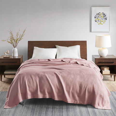 Madison Park 100% Certified Egyptian Cotton Blanket Twin