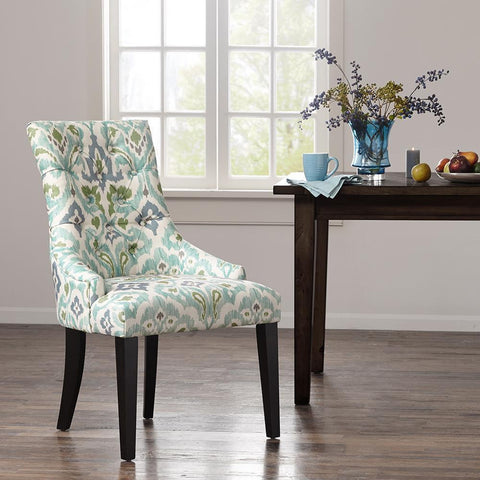 Madison Park Corbel Tufted Back Dining Chair (Set of 2) See below