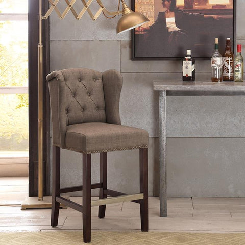 Madison Park Jodi Counterstool In Taupe