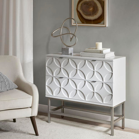 Madison Park Sonata Accent Chest with 2 Drawers See below