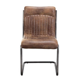 Moe's Home Ansel Dining Chair In Light Brown