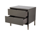 Moe's Home Naples Side Table In Grey