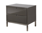 Moe's Home Naples Side Table In Grey