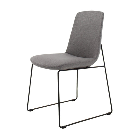 Moe's Home Ruth Dining Chair In Grey