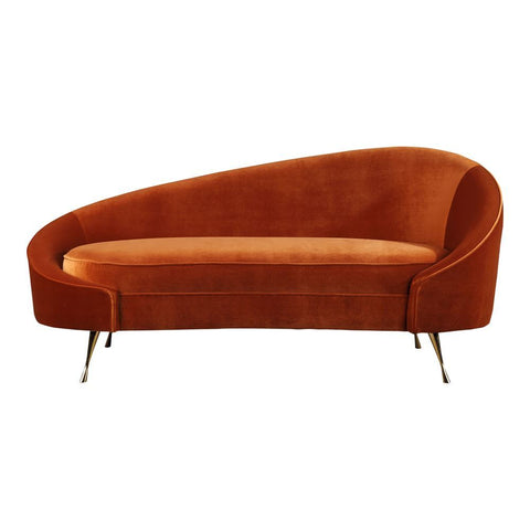 Moes Home Abigail Chaise Umber