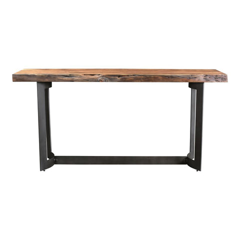 Moes Home Bent Console Table Smoked