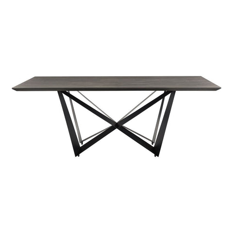 Moes Home Brolio Dining Table Charcoal