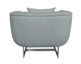 Moes Home Butler Arm Chair In Grey