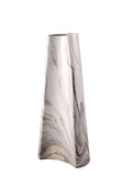 Moes Home Carrara Vase Crescent in Light Grey