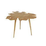 Moes Home Collection Amoeba Side Table In Gold