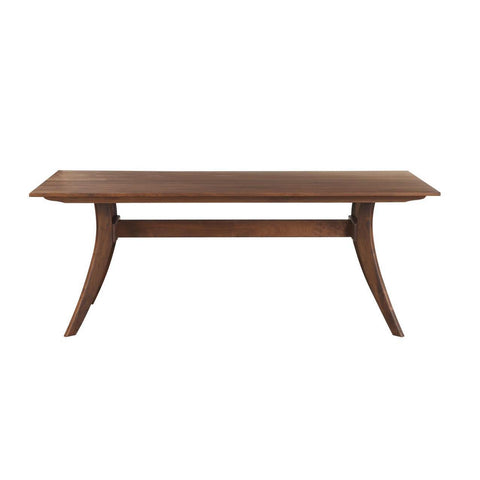 Moes Home Collection Florence Rectangular Dining Table In Walnut