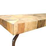 Moes Home Collection Gajel Coffee Table With Metal Legs
