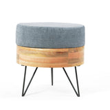 Moes Home Collection Pouf Round