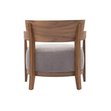 Moes Home Collection Volta Arm Chair In Grey