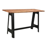 Moes Home Craftsman Bar Table in Natural