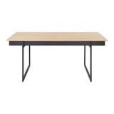 Moes Home Damon Extension Dining Table in Natural