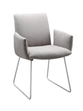 Moes Home Evora Arm Chair Light Grey