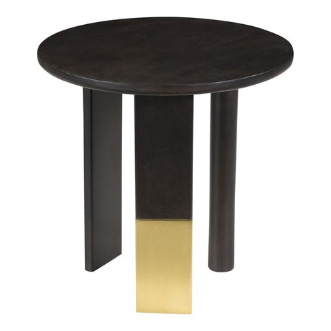 Moes Home Grayson Accent Table Charcoal
