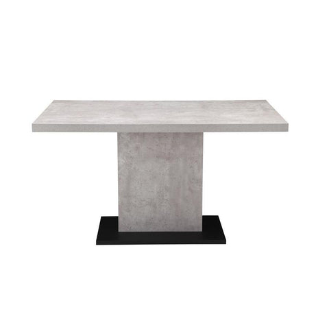 Moes Home Hanlon Dining Table in Light Grey