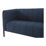 Moes Home Jaxon Sofa in Dark Blue