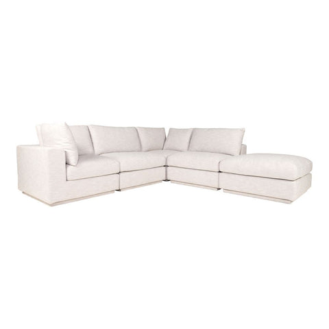 Moes Home Justin Dream Modular Sectional Taupe