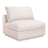 Moes Home Justin Slipper Chair in Taupe