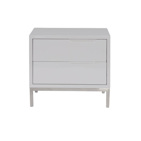 Moes Home Naples Side Table White