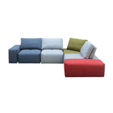 Moes Home Nathaniel Modular Sectional Multicolor
