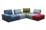 Moes Home Nathaniel Modular Sectional Multicolor