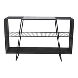 Moes Home Nocturno Display Shelf in Black