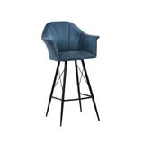 Moes Home Olivier Counter Stool Blue