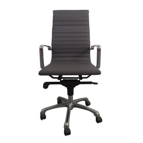 Moes Home Omega Office Chair High Back Grey