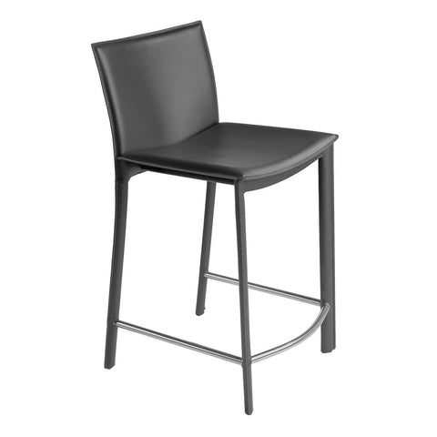 Moes Home Panca Counter Stool in Charcoal