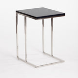 Moes Home Posta Side Table in Charcoal
