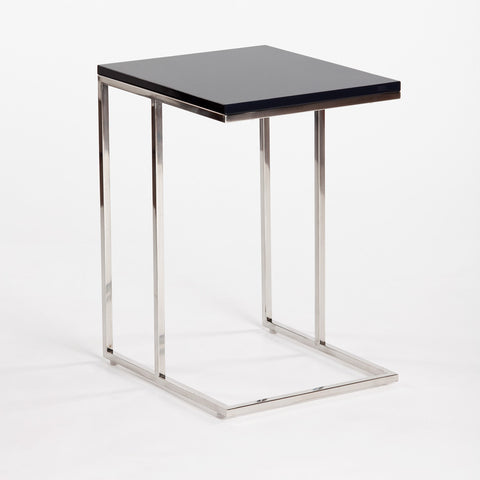 Moes Home Posta Side Table in Charcoal