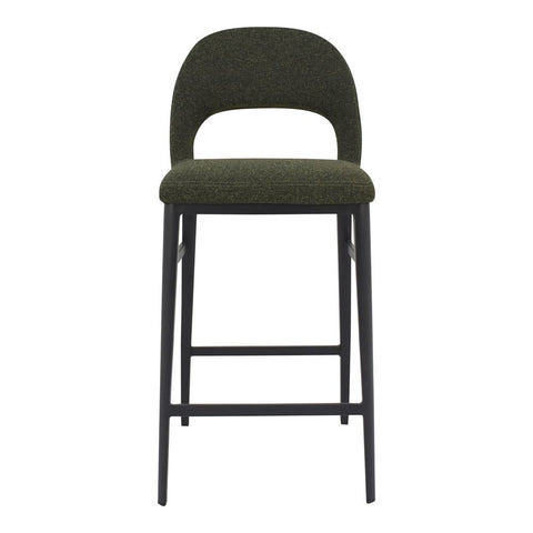 Moes Home Roger Counter Stool Green