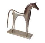Moes Home Shadowfax Statue In Silver