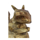 Moes Home Squirrel Sculpture in Antique  Gold