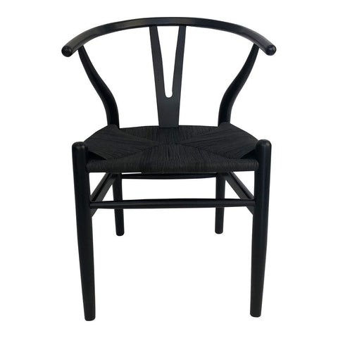 Moes Home Ventana Dining Chair Black-Set Of Two