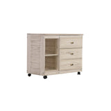 OS Home and Office Model 85204-2A Light Ash Chest with Three Drawers