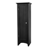 OS Home and Office One Door Kitchen Storage Pantry in Black