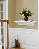 Pearl Mantel Crestwood MDF Shelf In White Paint