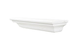 Pearl Mantel Crestwood MDF Shelf In White Paint
