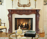 Pearl Mantel Deauville Mantel In Fruitwood Finish
