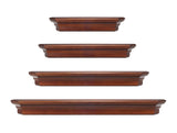Pearl Mantel Lindon Mantel Shelves In Cherry Distressed Finish